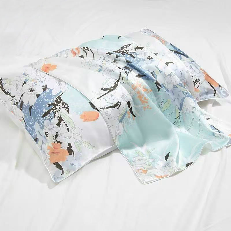 Silk Pillowcase 16 Momme Mulberry Silk Bedding Cover - Modern Minimalist
