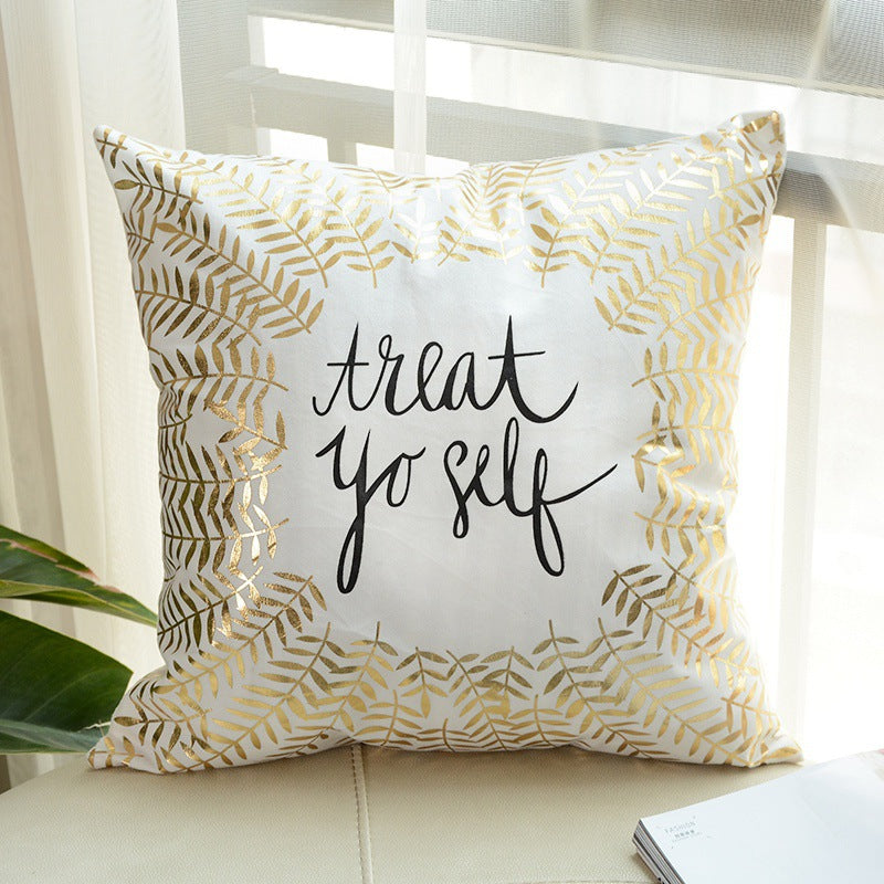 Modern Decorative Pillow Cover 45x45cm Geometric Abstract Style