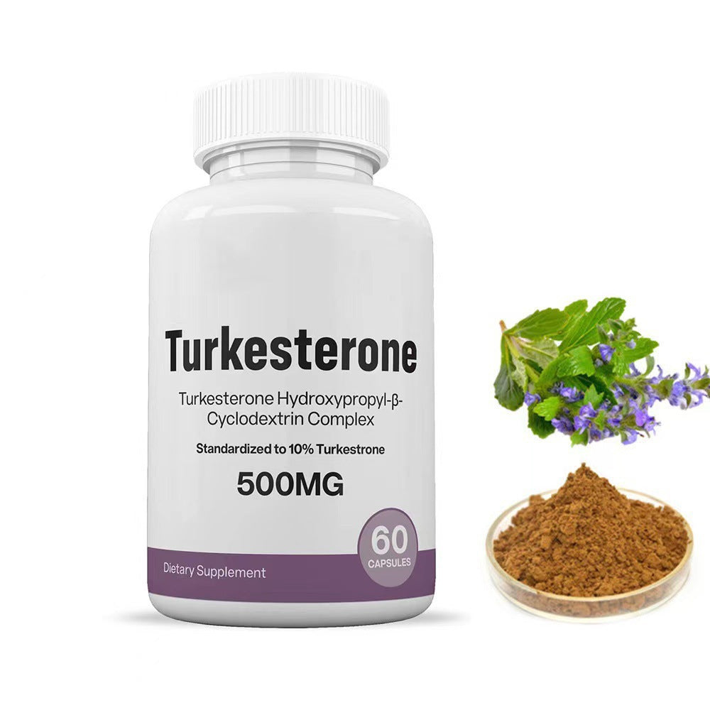 Turkesterone Supplement Capsules - 60 Tablets