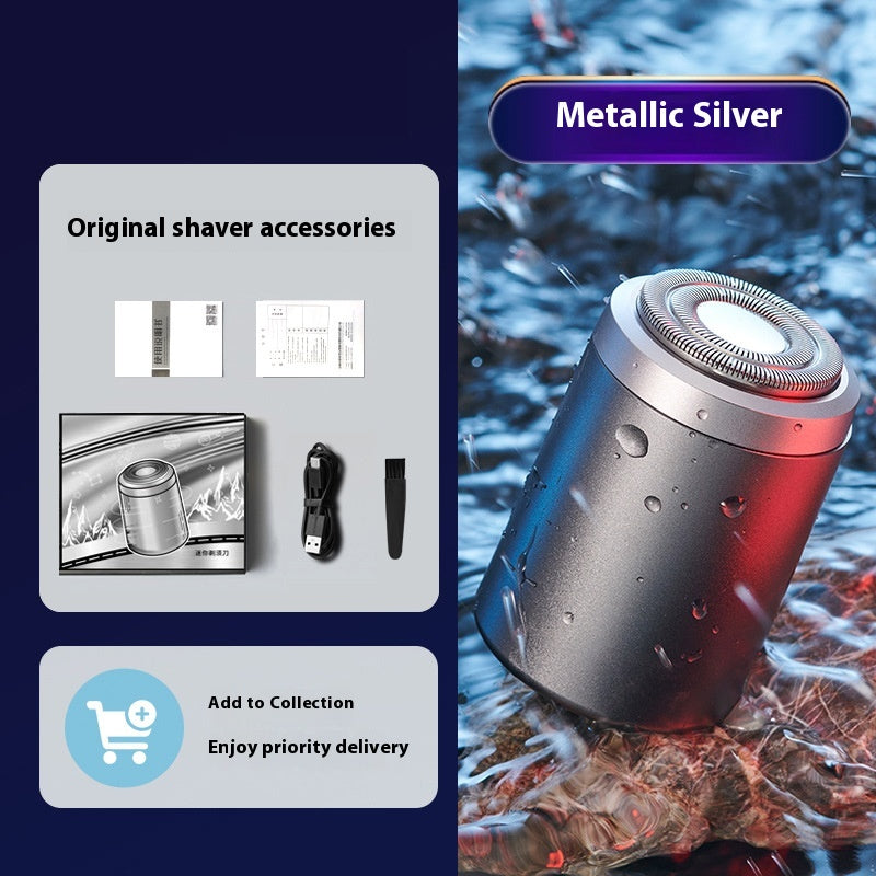 Portable Mini Electric Shaver for Travel
