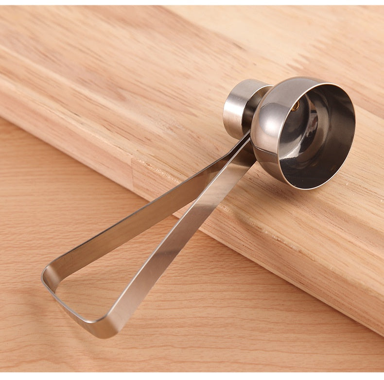 Stainless Steel Egg Knock Tool Set - Large & Small Kitchen Accessories