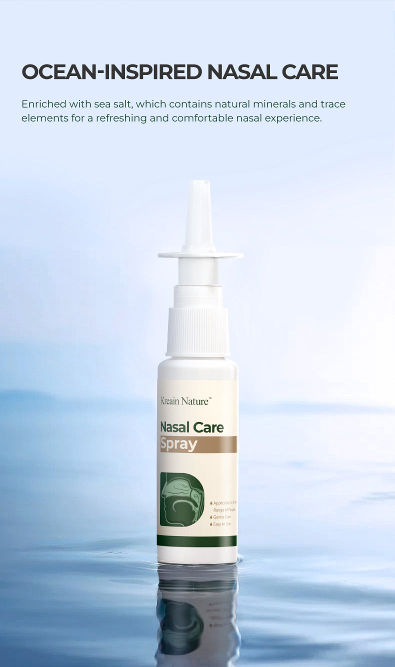 Natural Nasal Relief Spray for Congestion, Runny Nose, and Sneezing