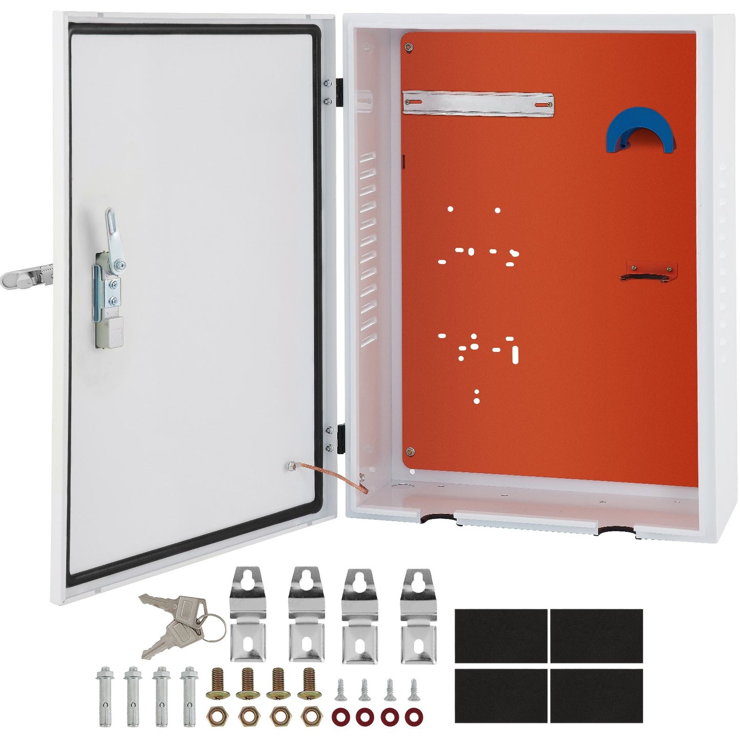 Outdoor Waterproof Steel Electrical Enclosure Box for Tesla Wall Charger - White