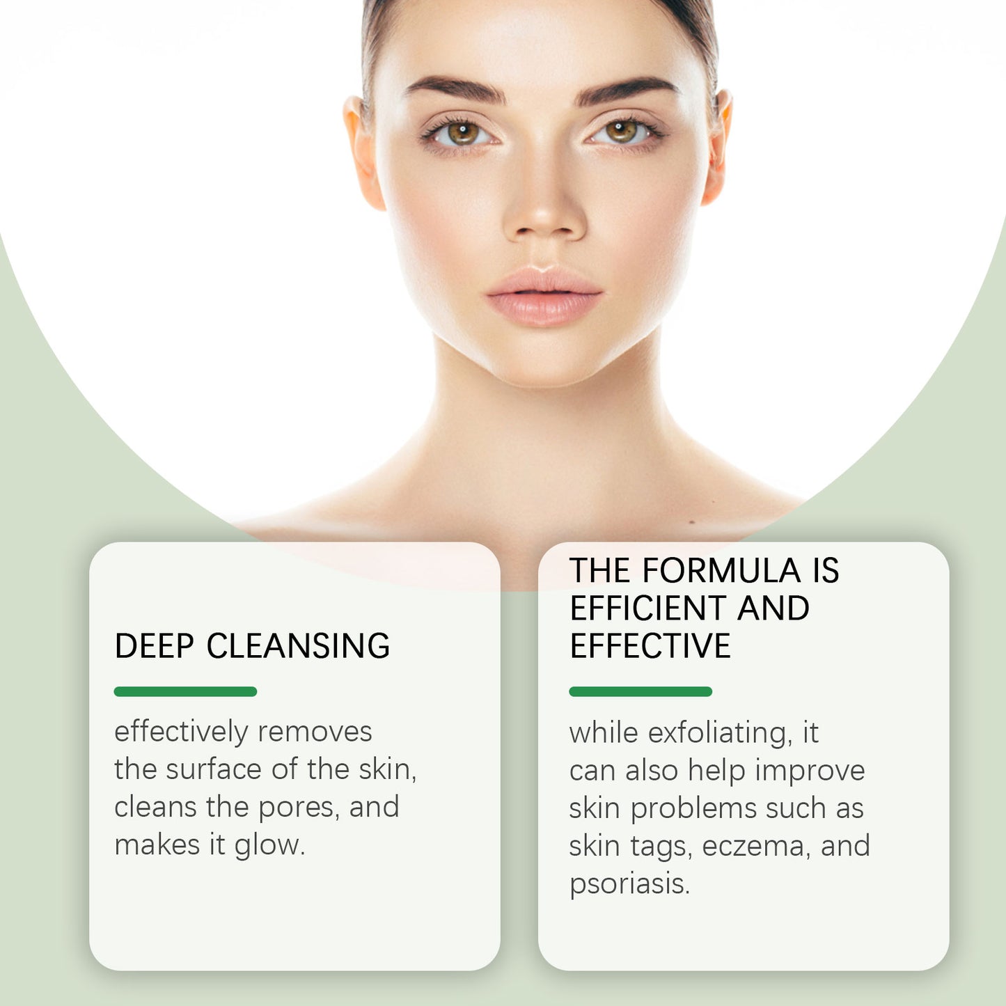 Exfoliating Facial Gel with Malic Acid & Licorice Root - Brightening Skincare