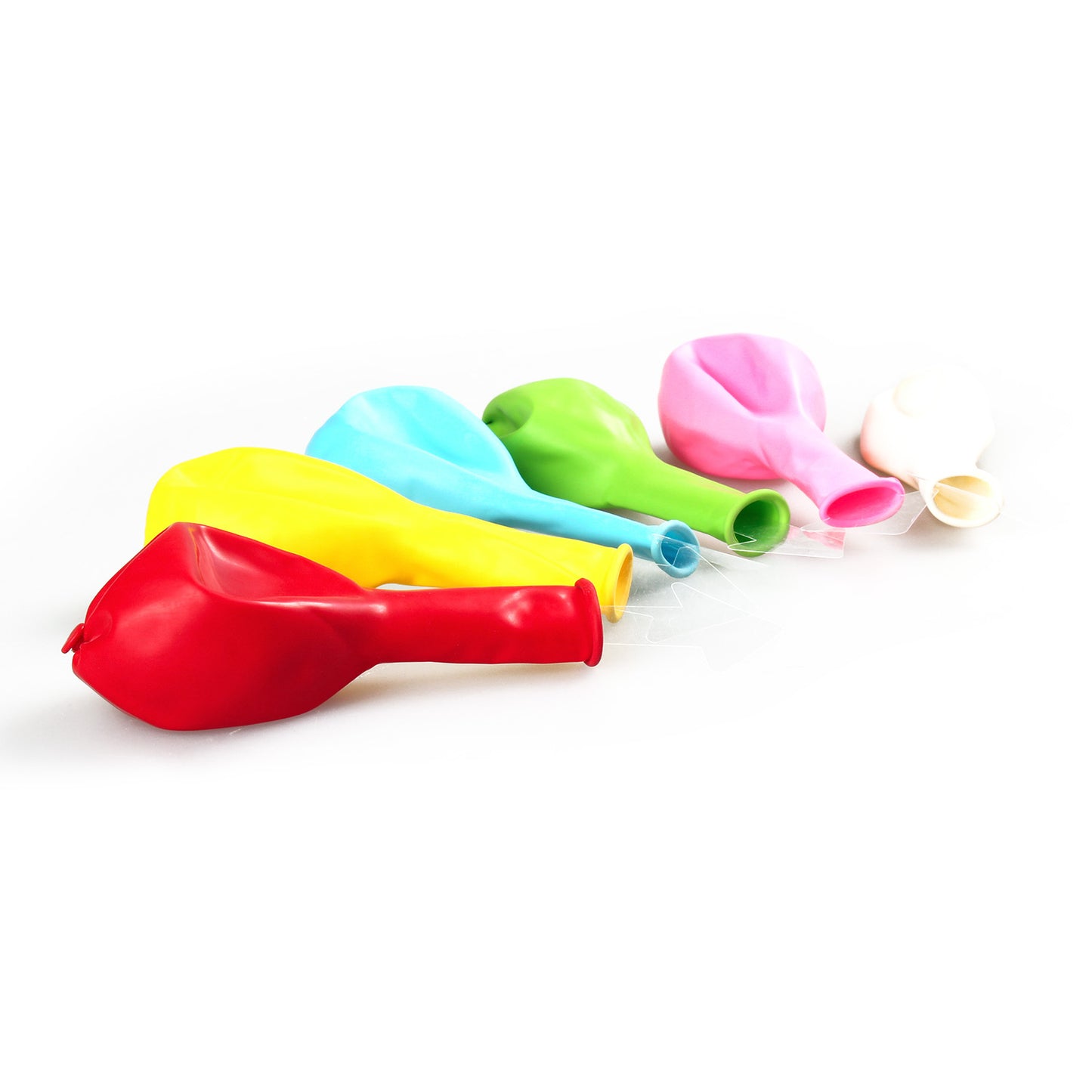 6-Pack LED Light Up Balloons - Colorful Night Lights for Parties
