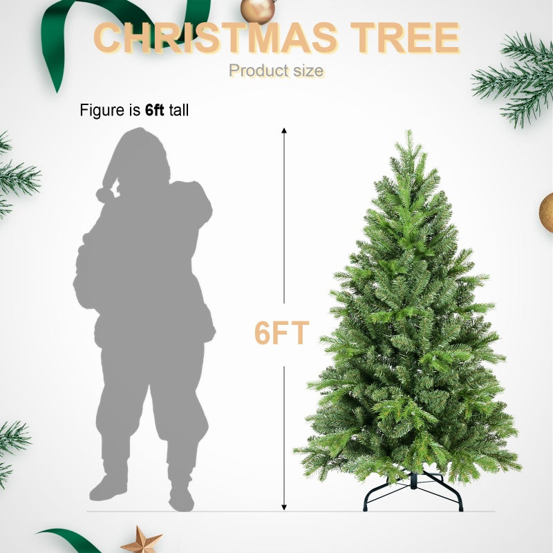 PE/PVC Christmas Tree - Multiple Heights Available