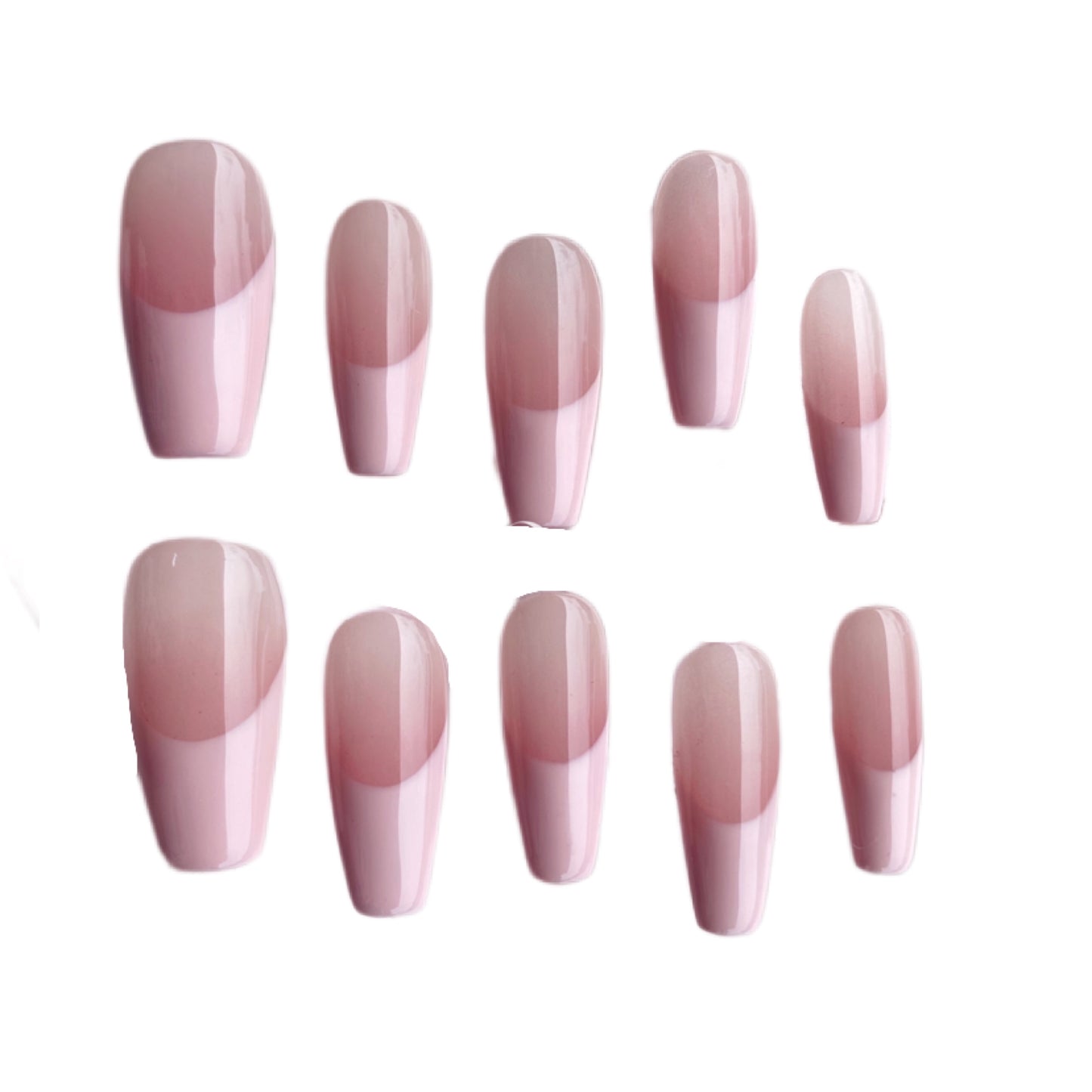 Handmade Nail Art Armor Kit - Customizable Pink Styles for Nail Decoration