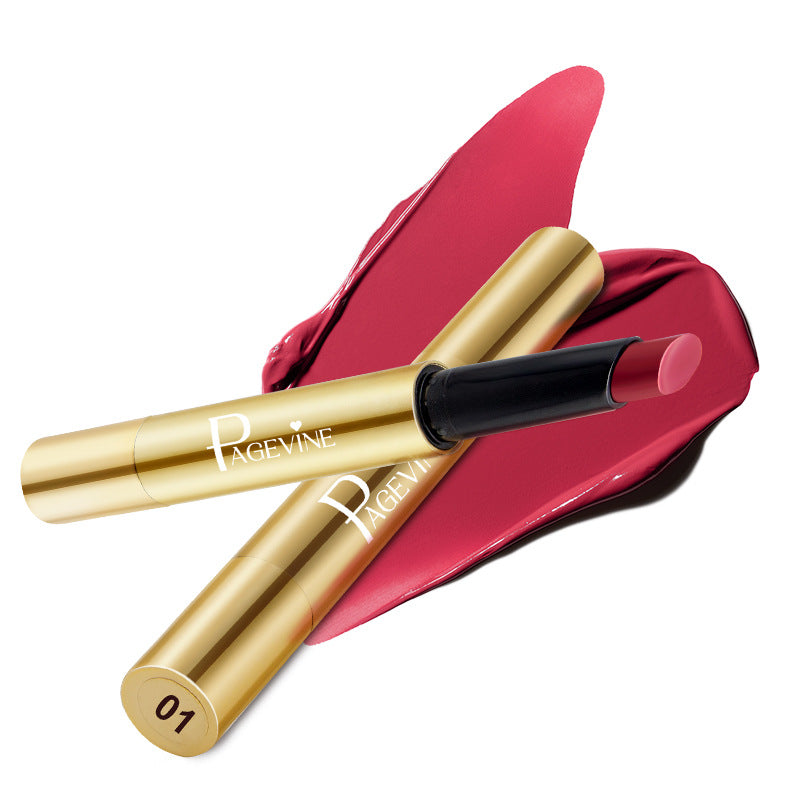 Long-Lasting Waterproof Lipstick & Lip Balm Set - Nourishing Moisturizer