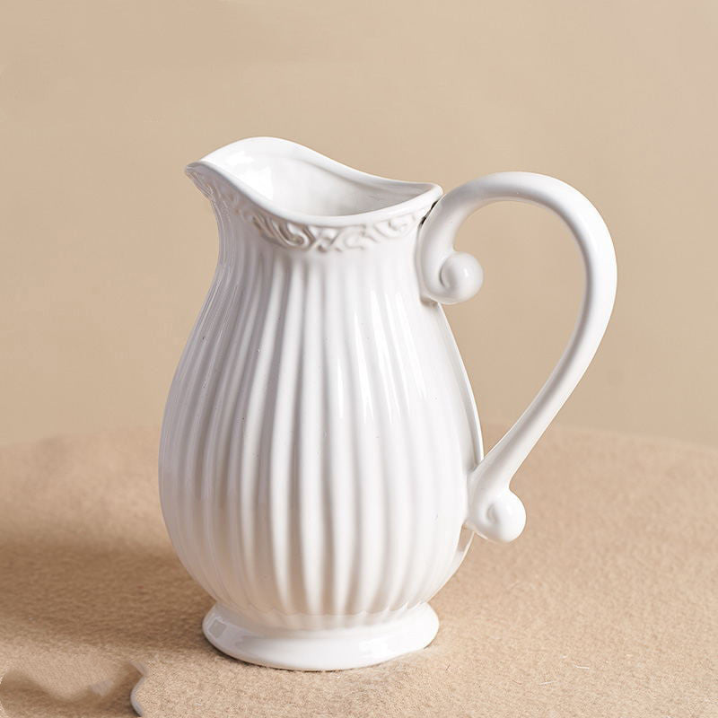 Ceramic Modern Vase for Living Room Floral Decor - Multi Styles