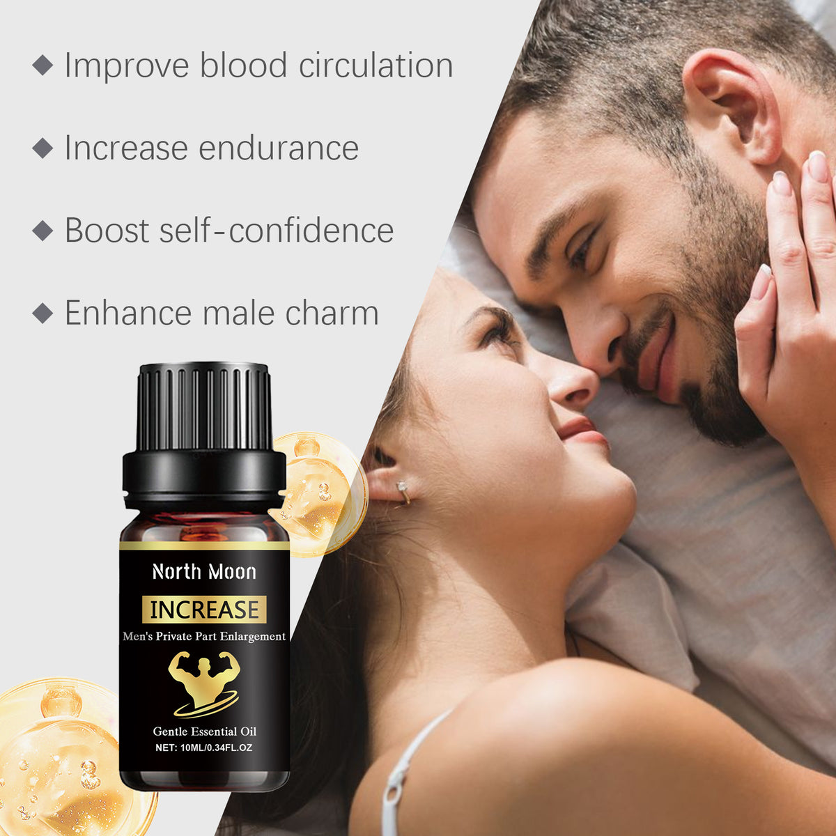 Men's Body Treatment Oil Nourishing Moisturizing