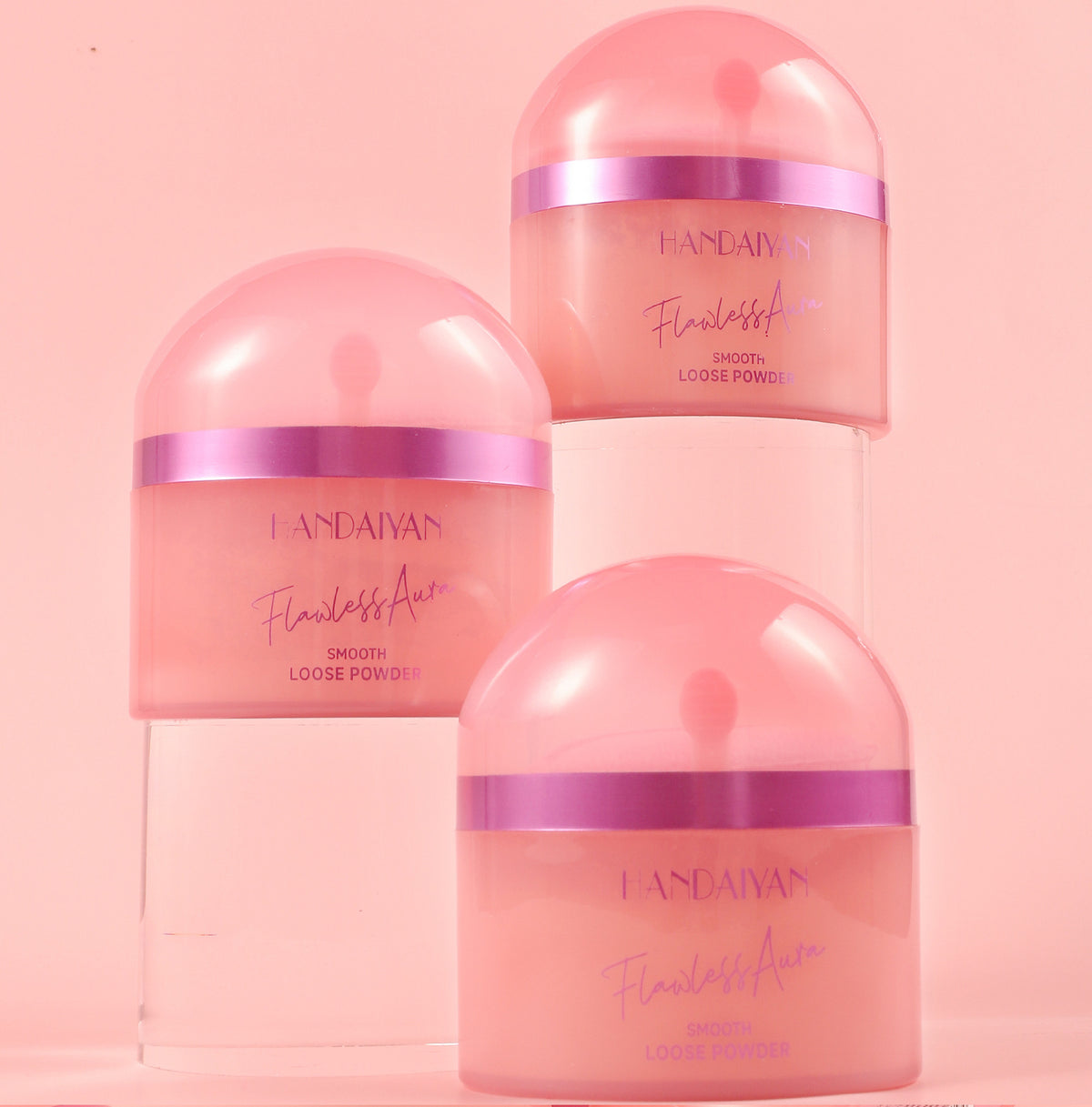 Concealing Waterproof Setting Powder - Oil Control, Brightening, Long-Lasting Makeup Finish