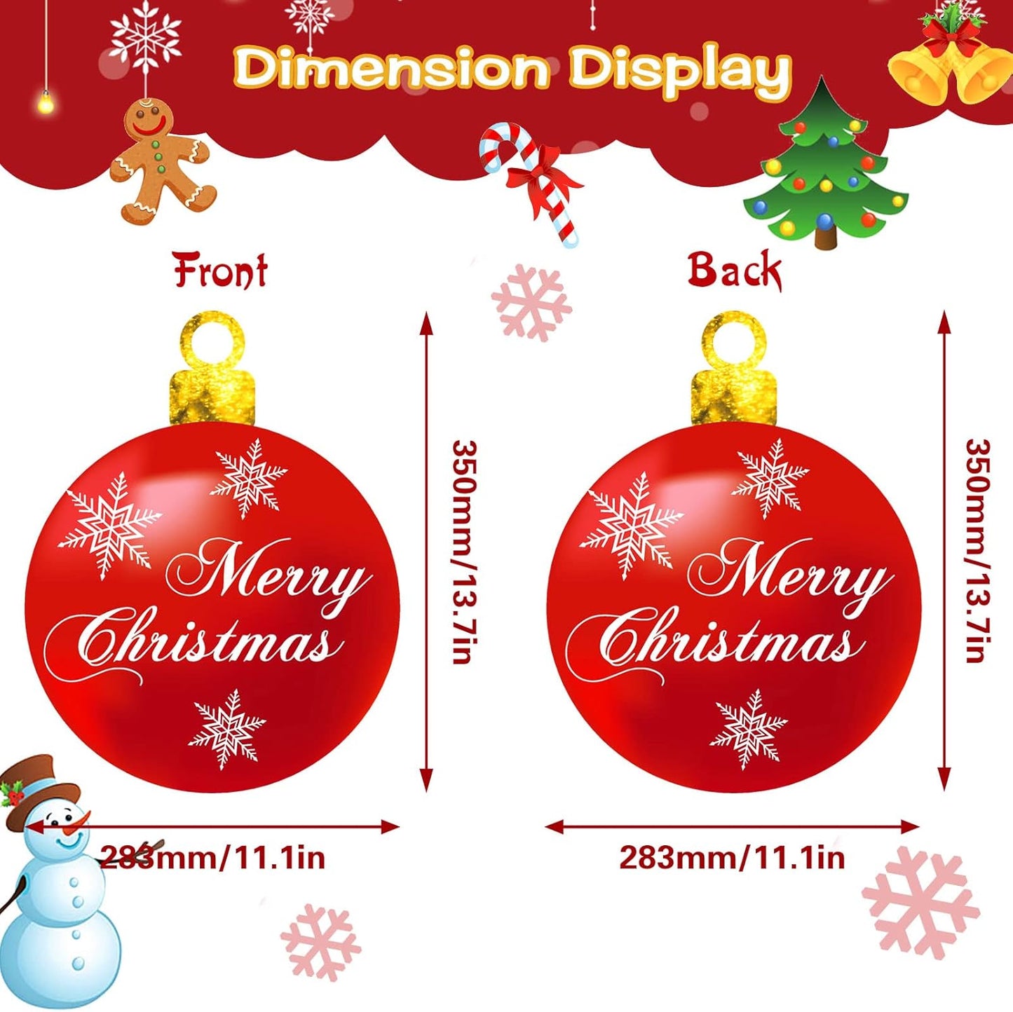 9-Piece Christmas Yard Sign Set with Stakes & Cords - Holiday Decor