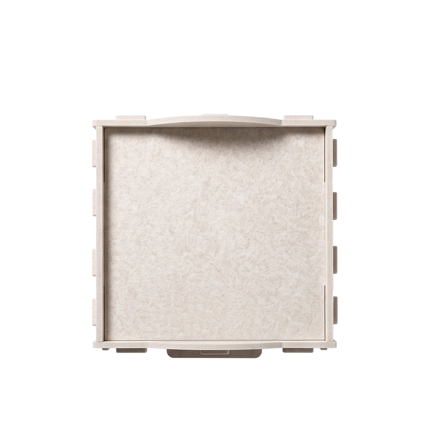 Square Cat Bed for Pets - White Soft Pet House & Cozy Resting Spot