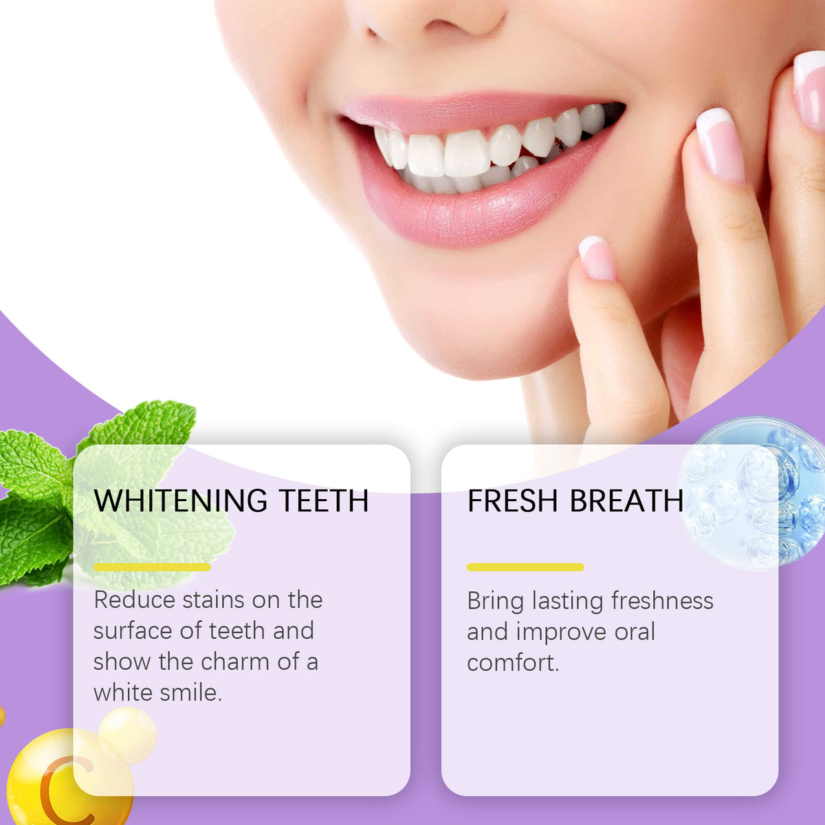 Mint Clean And Refreshing Tooth Protection To Remove Stains Fresh