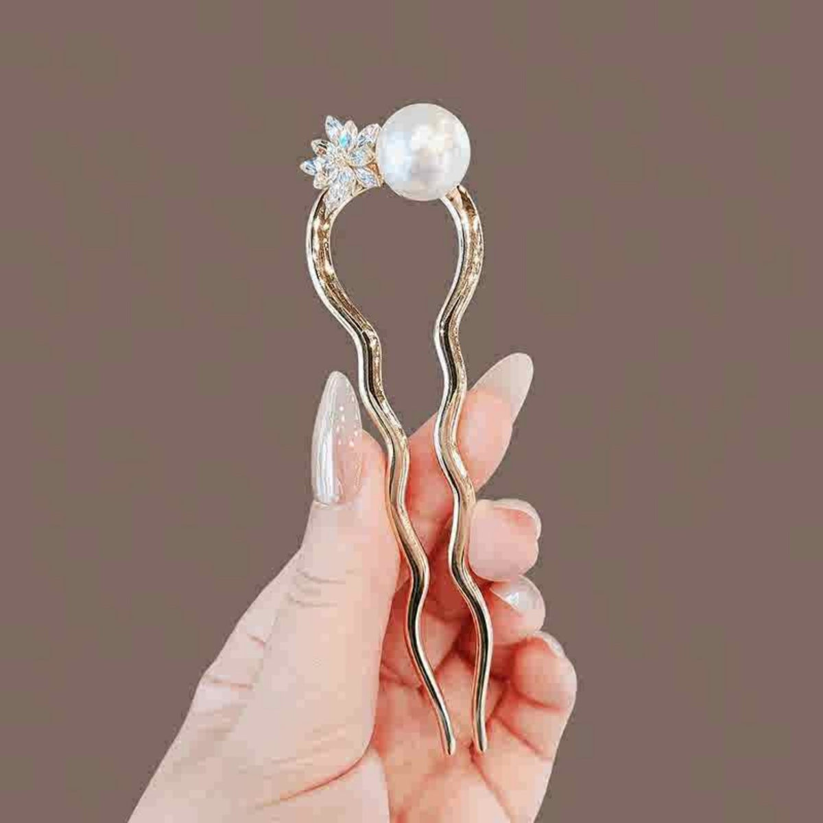 U-Shaped Hairpin - Chinese Style Hair Accessory