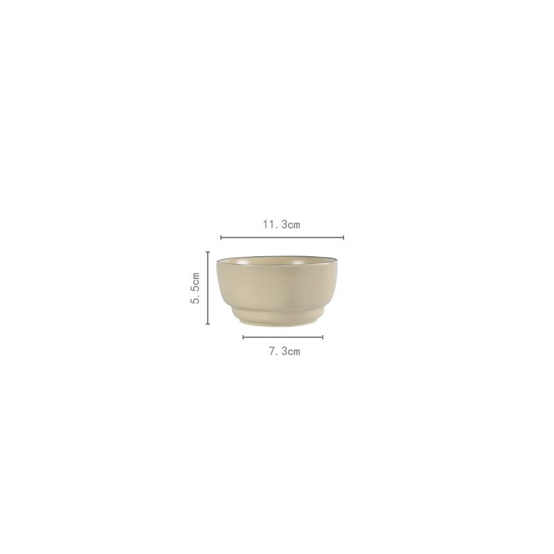 Luxury Household Tableware Set - Irregular Shape Ceramic Dinnerware