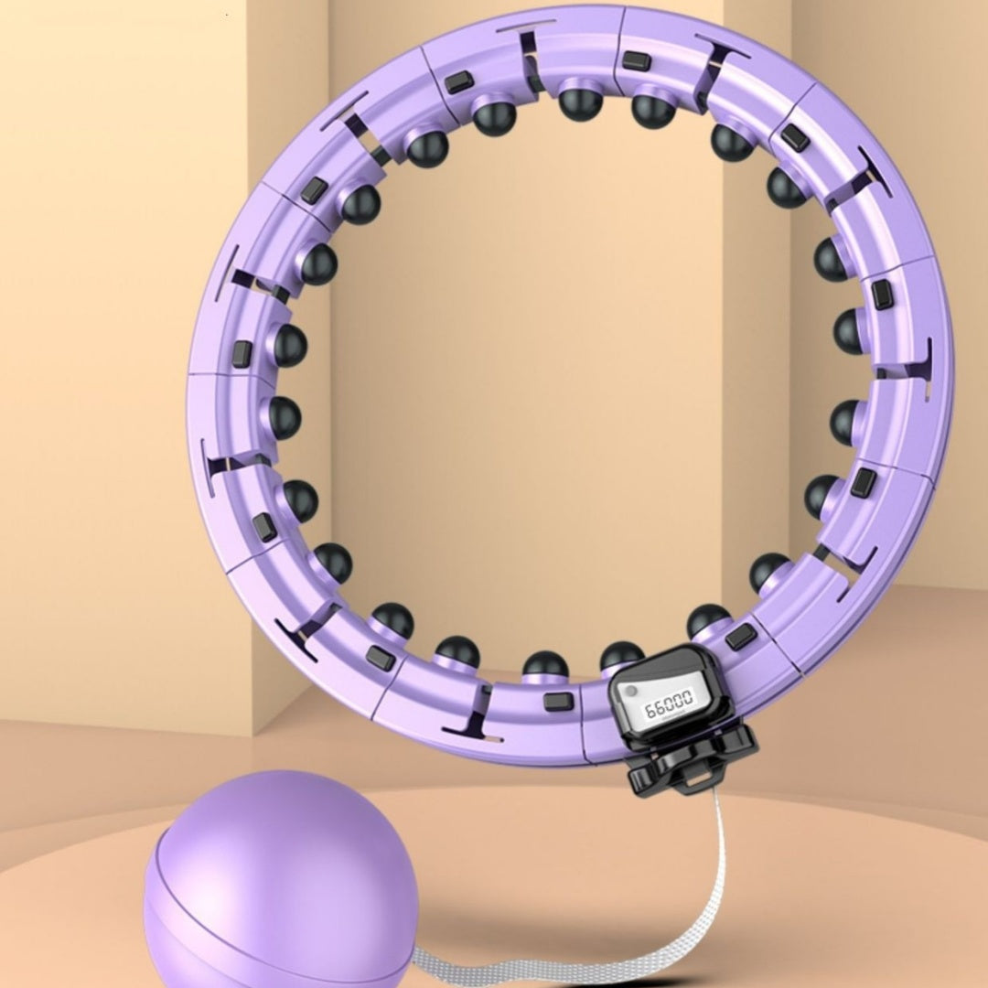 Intelligent Counting Hula Hoop for Fitness and Body Shaping - Multiple Sizes