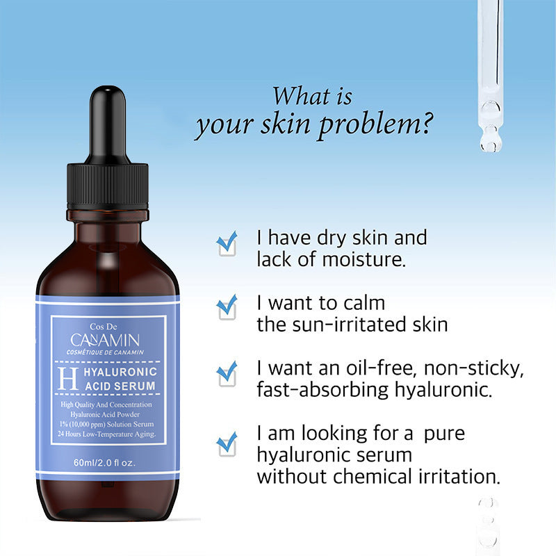 Hyaluronic Acid Facial Serum 60ml Moisturizing & Skin Repair