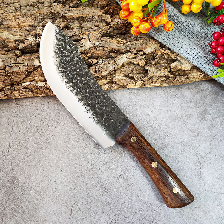 Stainless Steel Skinning Knife - Multi-Purpose Kitchen & Hunting Tool