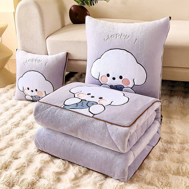 Cute Dog Design Pillow Cover Multi-Size & Color Options - Home Bedding