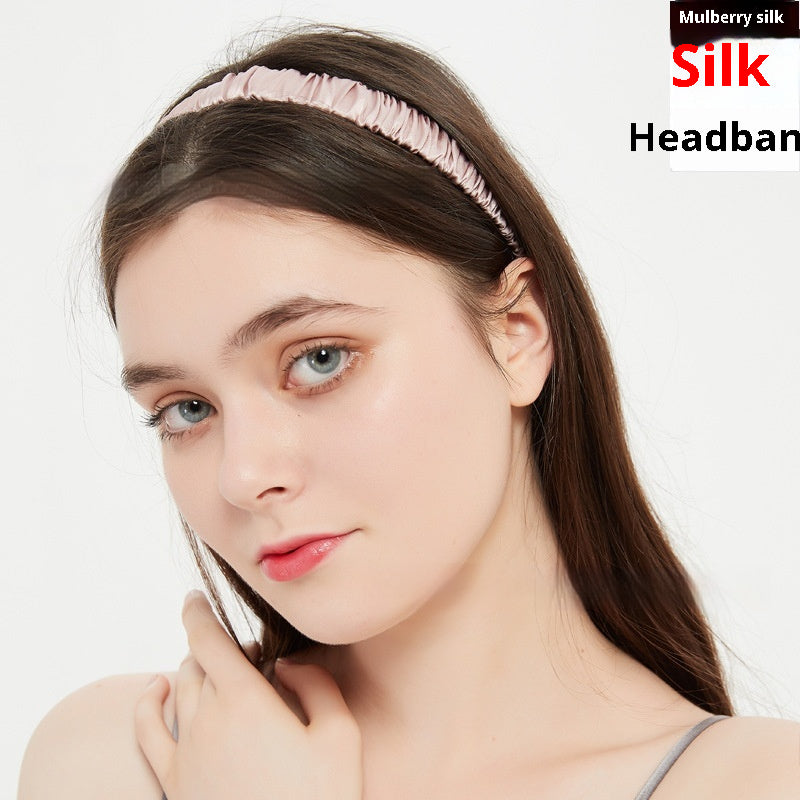 Silk Hair Band Elastic Headband
