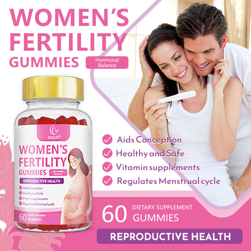 Women's Fertility Soft Candy - 60 Capsules