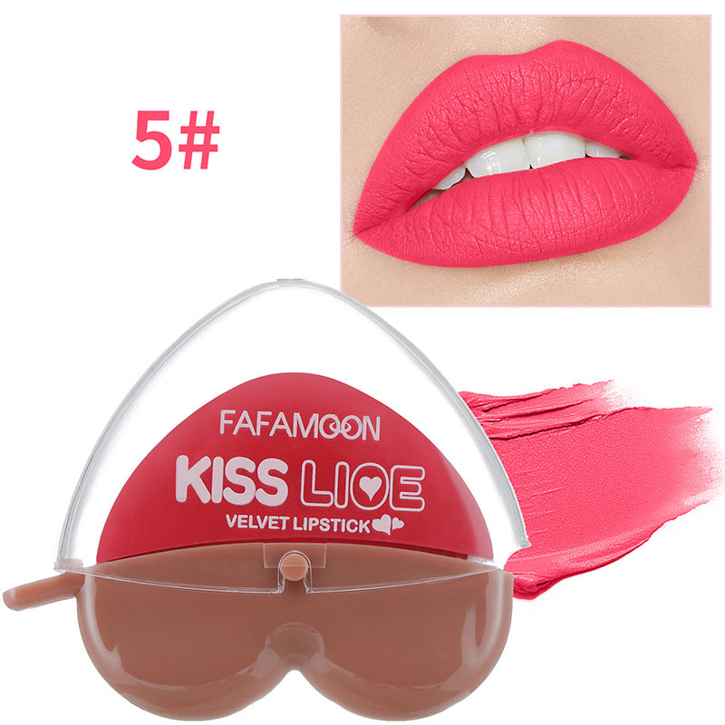 Matte Lipstick with Lip Balm Effect - Moisturizing Lip Color Set