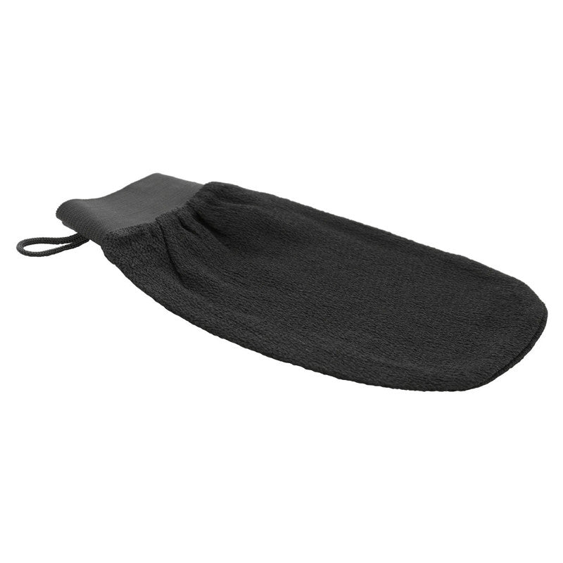 Exfoliating Shower Glove Set for Body Scrubbing and Tanning Prep - Reusable Loofah Mitts