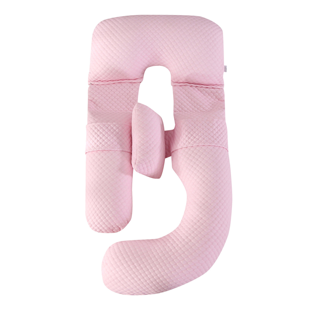 Pregnant Women Bamboo Fiber U-Shaped Pillow - Comfortable Support for Home & Garden