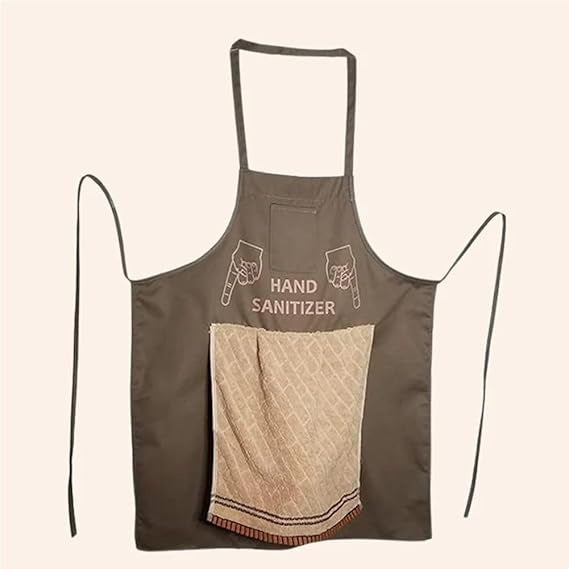 Waterproof Oil-Proof Canvas Cotton Apron for Kitchen Cooking - Chef Prank Style