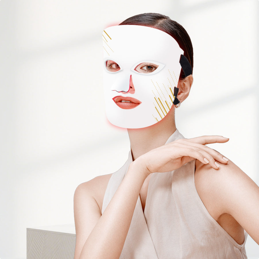 Photon Rejuvenation Silicone Face Mask for Skin Brightening and Wrinkle Reduction