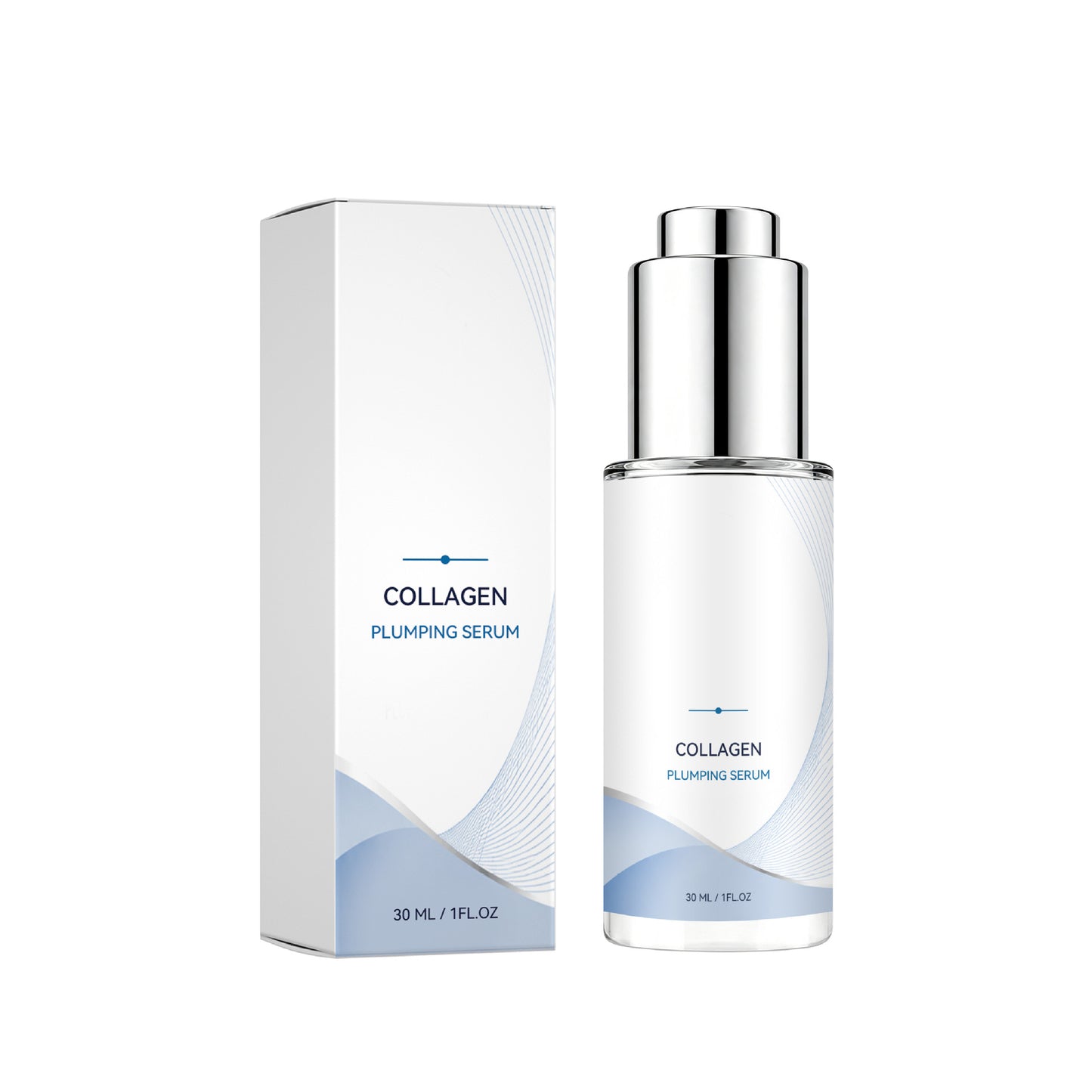 Hydrating Facial Serum with Collagen & Hyaluronic Acid - 30ml