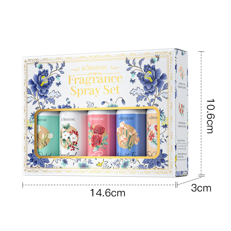 Romantic Floral Fragrance Spray Set