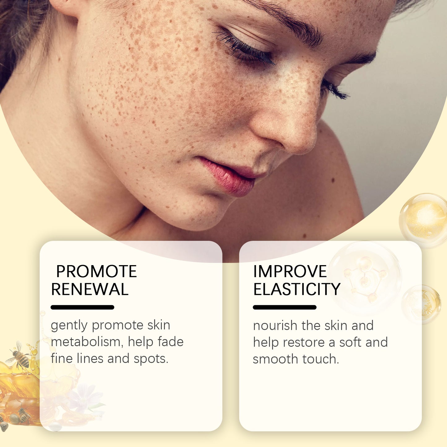 Hydrating Facial Massage Cream for Fine Lines and Dark Spots