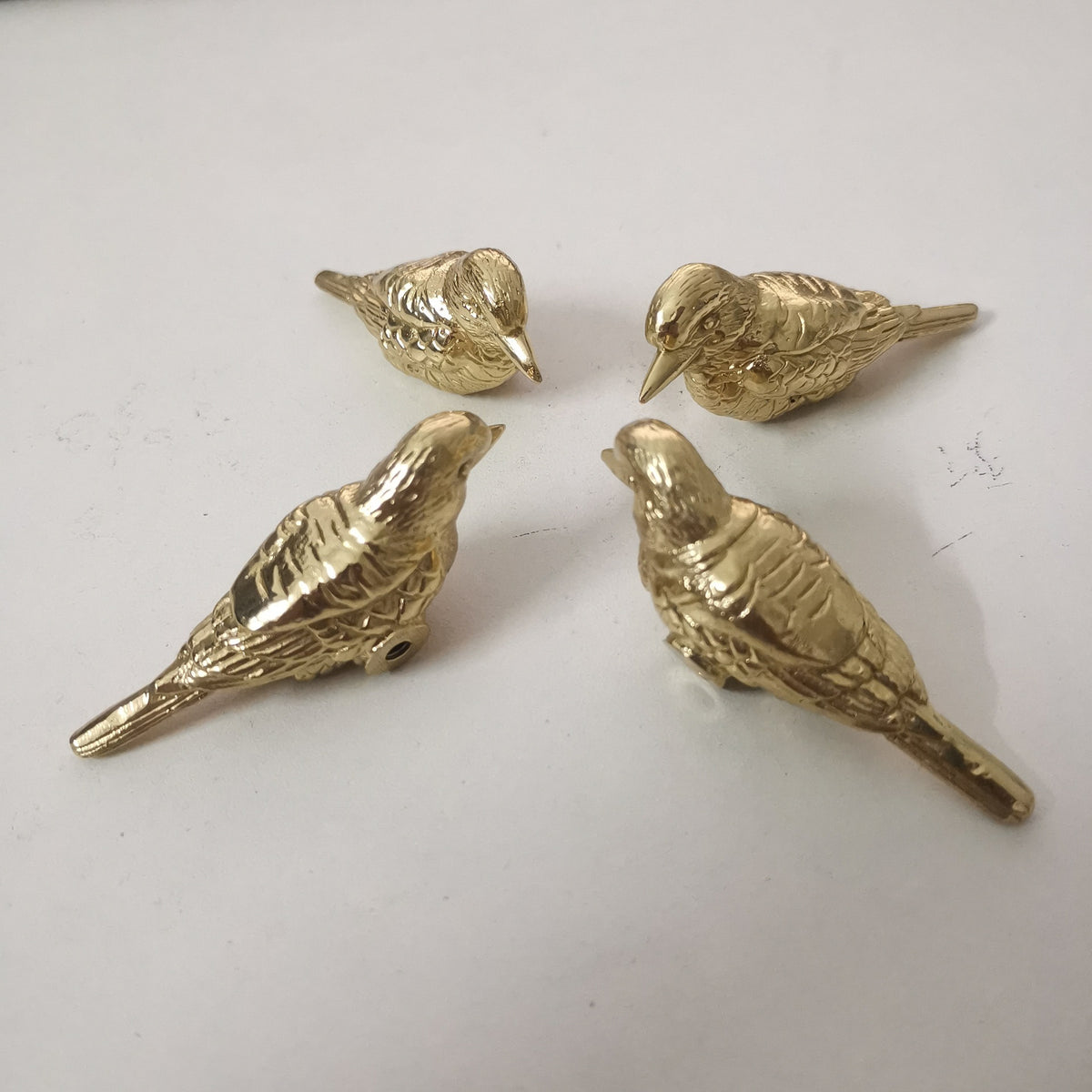 Decorative Brass Bird Furniture Handle for Cabinets & Wardrobes