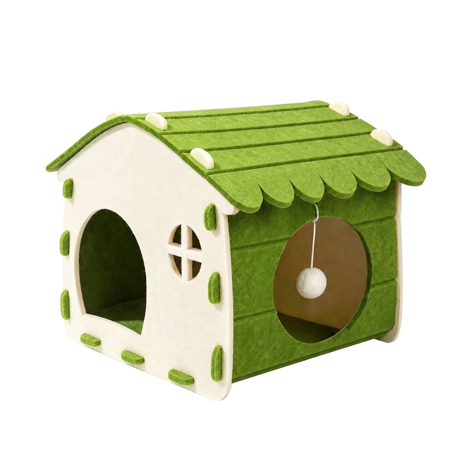 Green Cat House Pet Shelter with Self Pickup Option