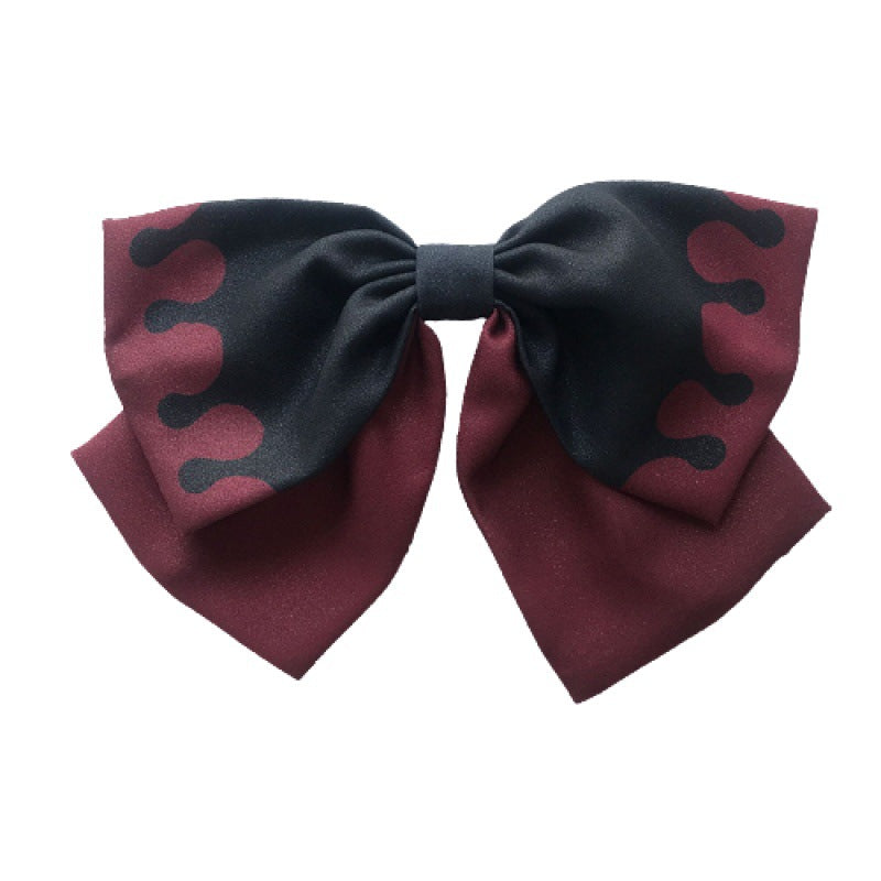 Anime Cartoon Chiffon Hair Bow Clip
