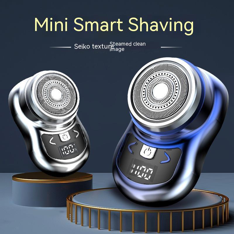 USB Electric Shaver with LED Battery Display