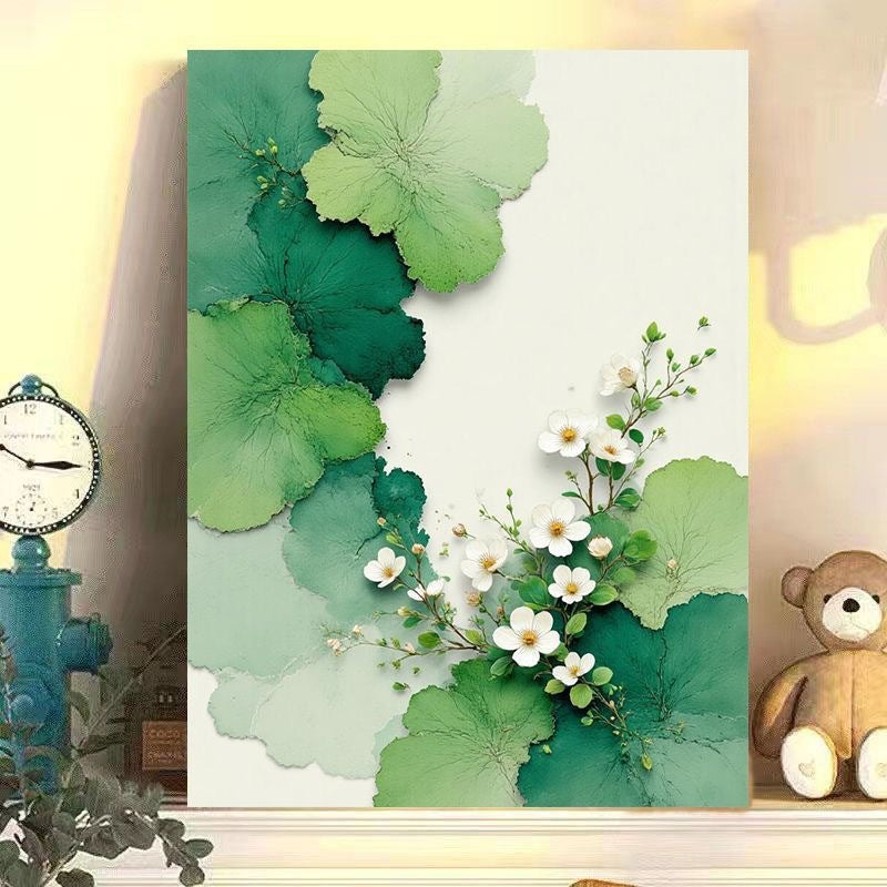 Handmade Fill-In Coloring Stress-Relief Wall Art - Decorative Healing Canvas