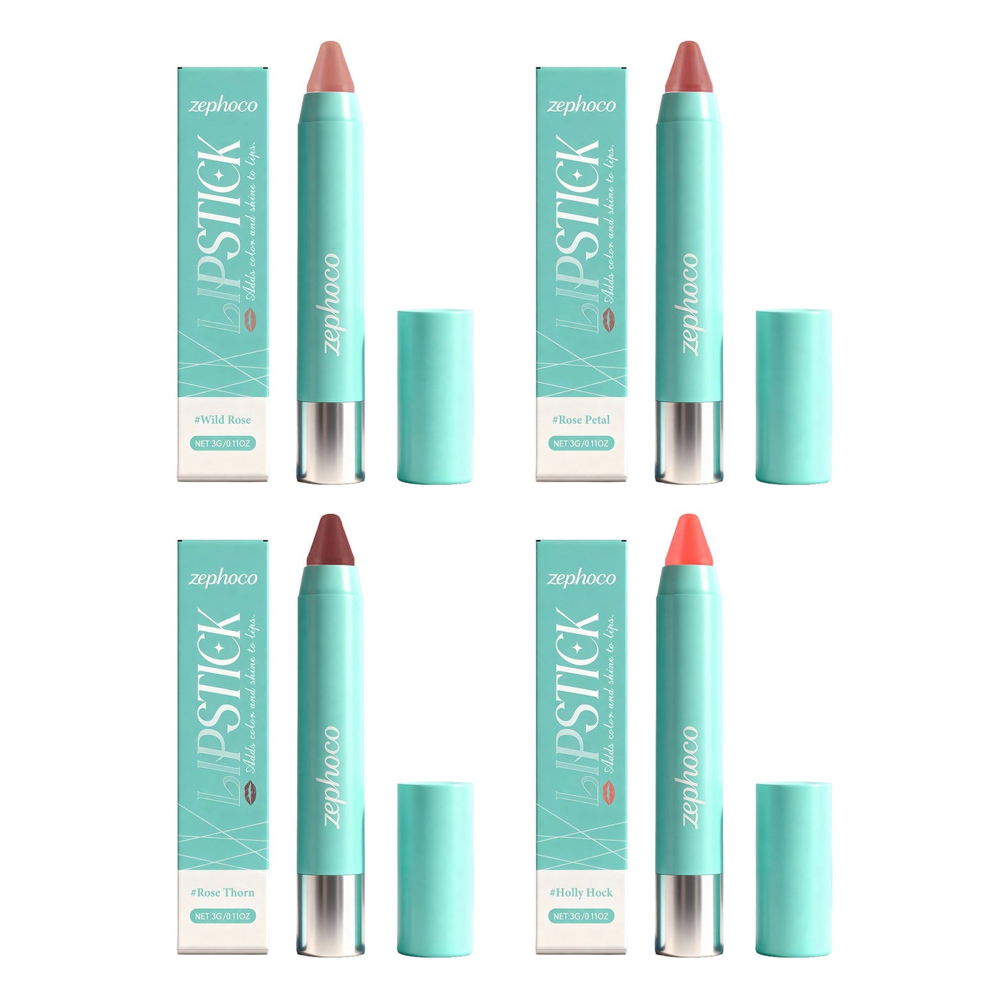 Glow Soft Lipstick Pen - Natural Lip Gloss for Bright, Silky, Plump Lips