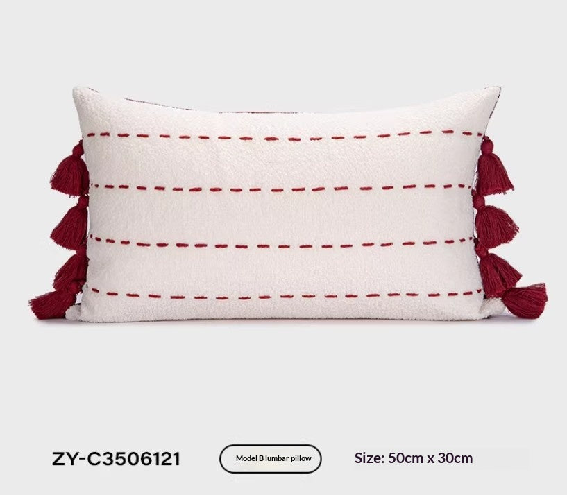 Festive Cushion Cover for Sofa and Living Room Decor - Multiple Styles & Sizes