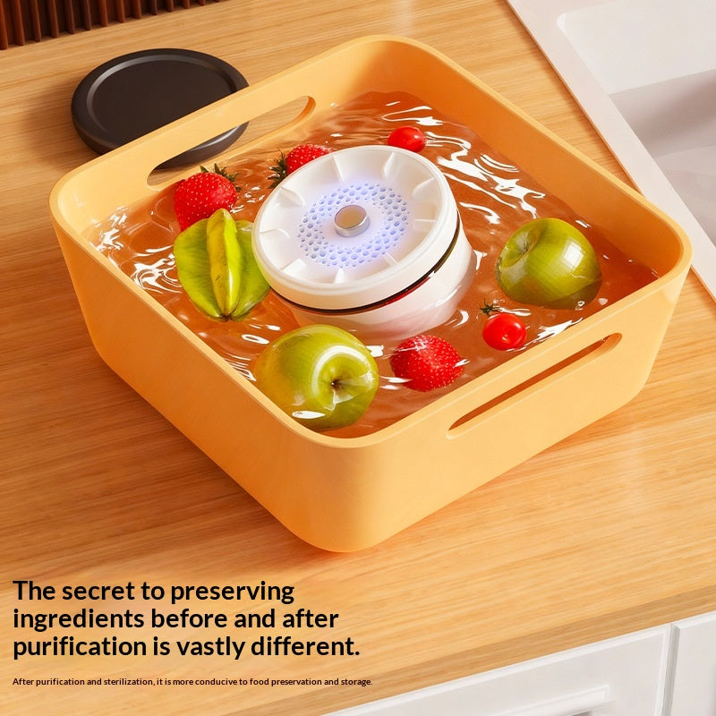 Wireless Fruit and Vegetable Washer - Portable Kitchen Food Cleaner