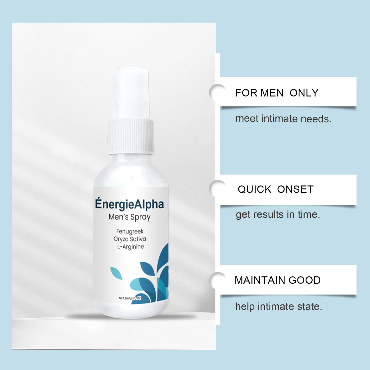 Men's Body Care Spray - 30ml