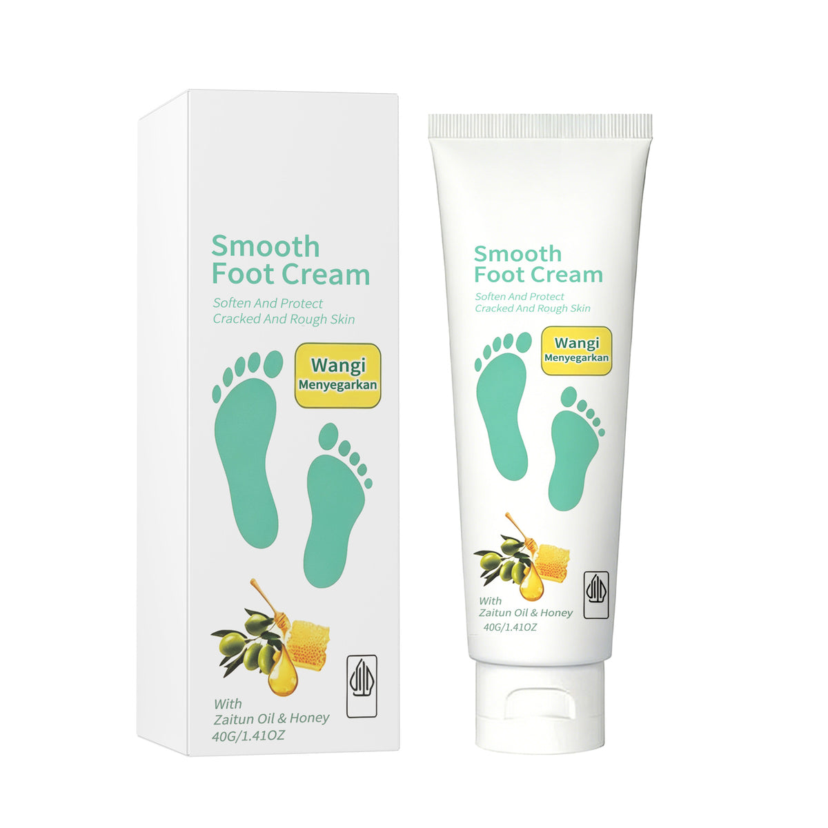 Foot Cream for Dry Heel Care - Nourishing Moisturizer, 40g