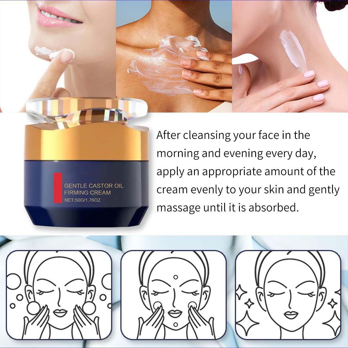 Peptide Face Cream Hydrating And Moisturizing Collagen