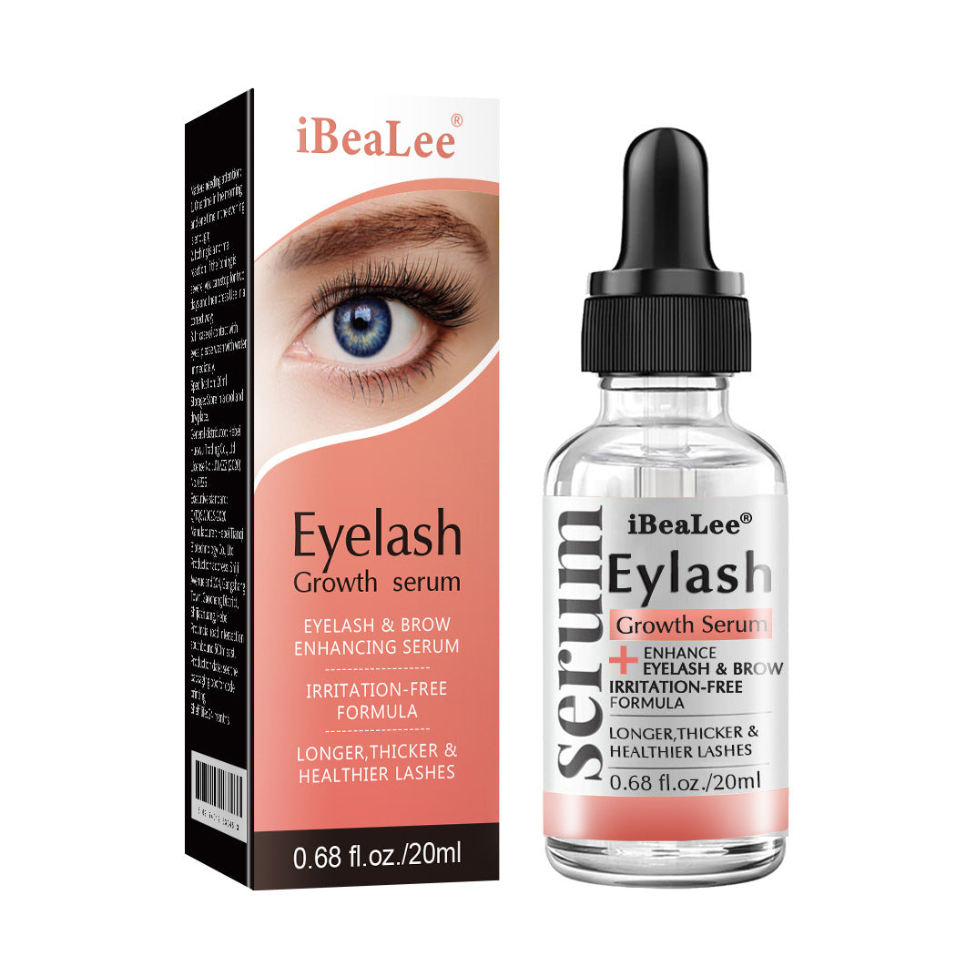 Black Curling Eyelash Essence - Natural & Long-lasting 20ml