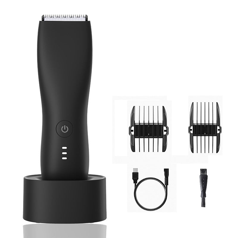 Body Hair Shaver - USB Rechargeable Trimmer with Limit Combs
