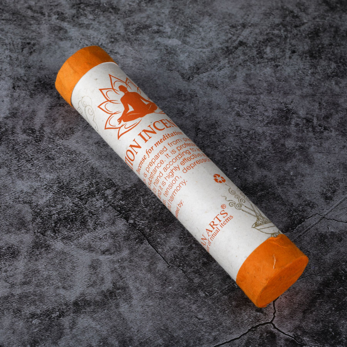 Himalayan Art Yoga Barrel Meditation Joss Stick Set - 30 Fragrant Incense Sticks