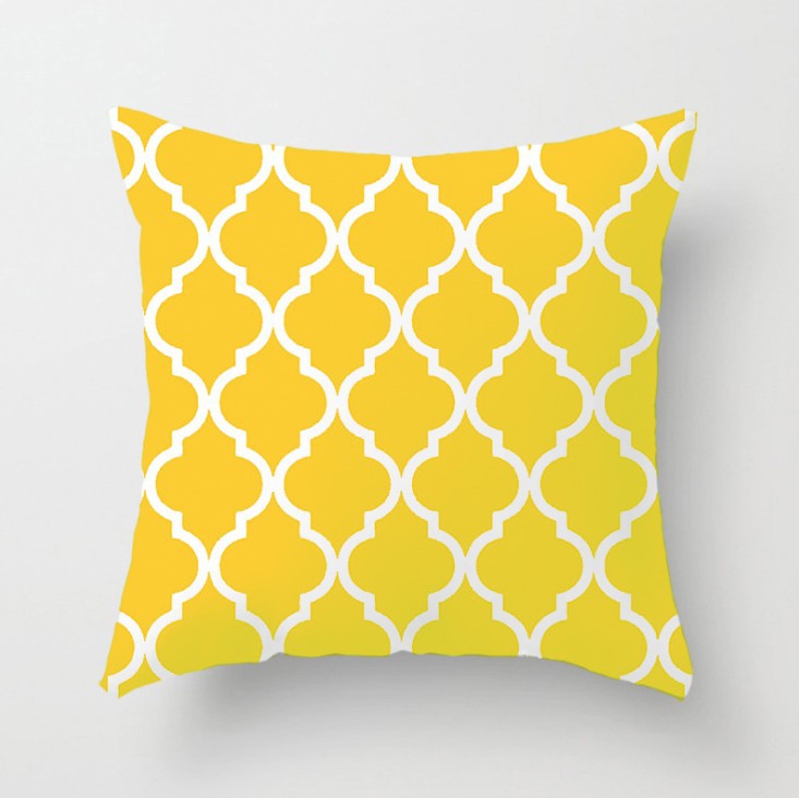 Soft Stripe Sofa Pillowcase - 45x45cm Home & Office Cushion Cover