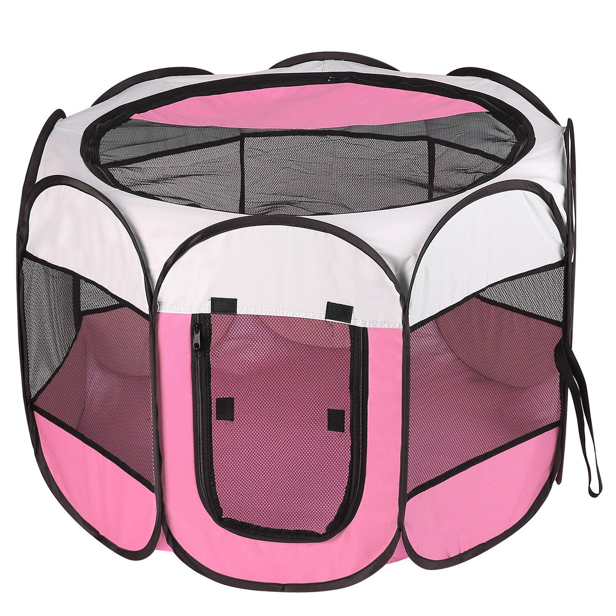 Portable Foldable Pet Tent for Dogs Cats & Small Pets - Water-Resistant Indoor Outdoor Kennel